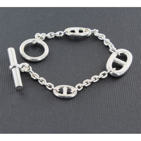 bracelet hermes femme argent occasion|bracelet Hermes femme tissu.